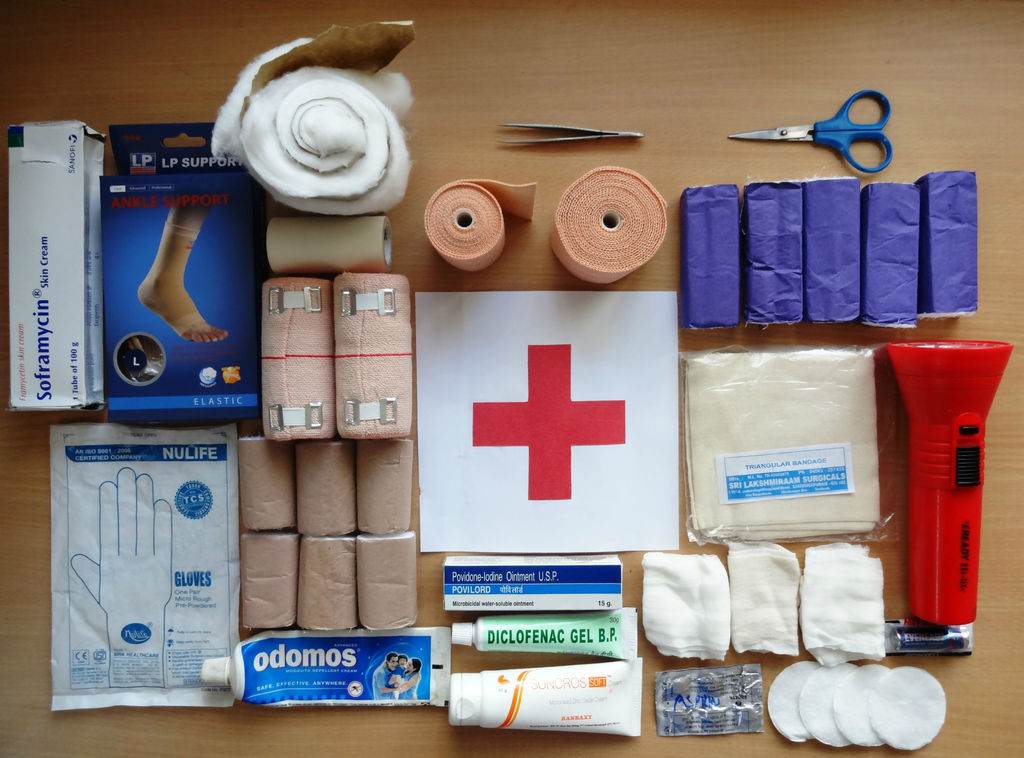 Make space for an emergency kit