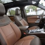  In 2021 the mahogany Mesa del Rio leather seats at Explorer King Farm will be offered with perforated front and second rows.