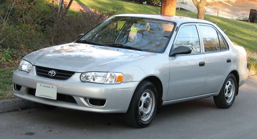 High-mileage Toyota Corolla 